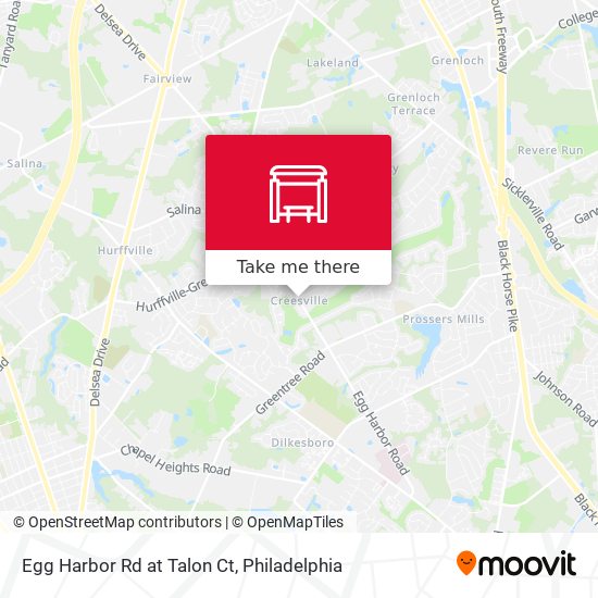 Mapa de Egg Harbor Rd at Talon Ct