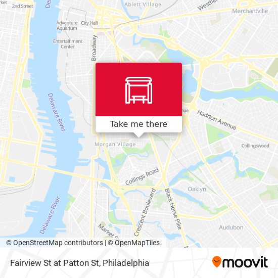 Mapa de Fairview St at Patton St