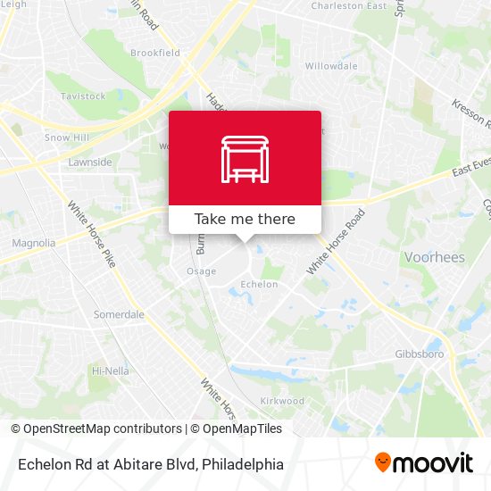 Echelon Rd at Abitare Blvd map