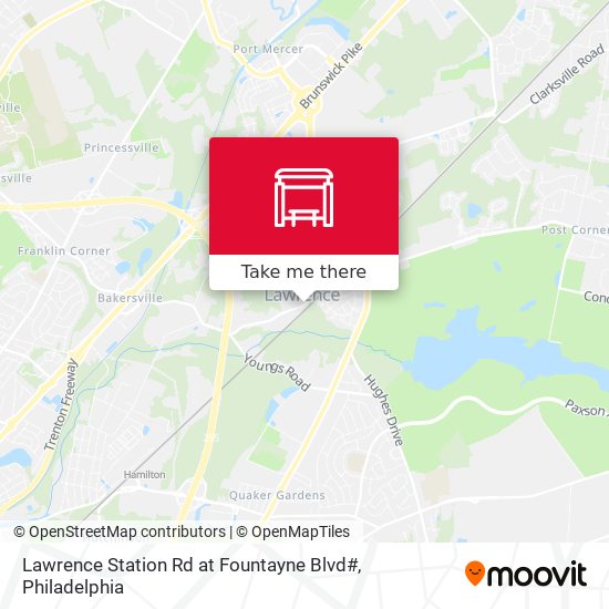 Lawrence Station Rd at Fountayne Blvd# map