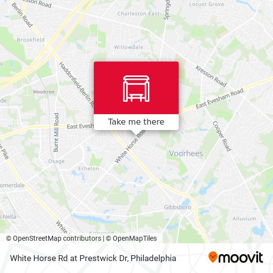 Mapa de White Horse Rd at Prestwick Dr