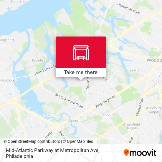 Mid-Atlantic Parkway at Metropolitan Ave map