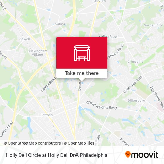 Holly Dell Circle at Holly Dell Dr# map