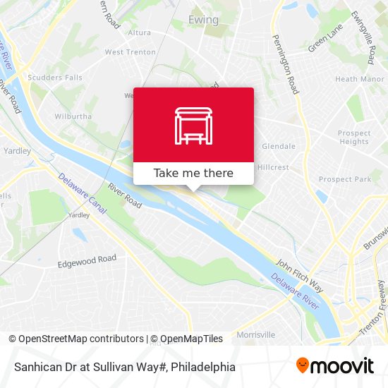 Sanhican Dr at Sullivan Way# map