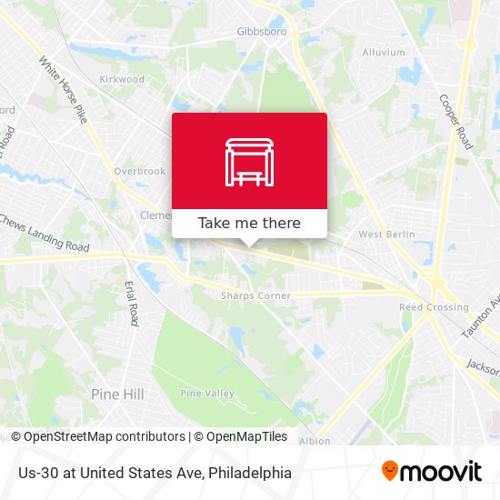 Mapa de Us-30 at United States Ave