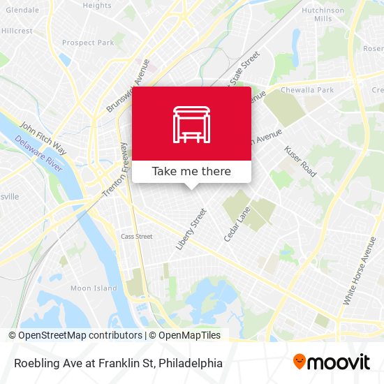 Mapa de Roebling Ave at Franklin St