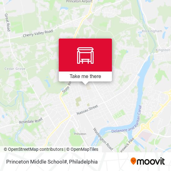 Mapa de Princeton Middle School#
