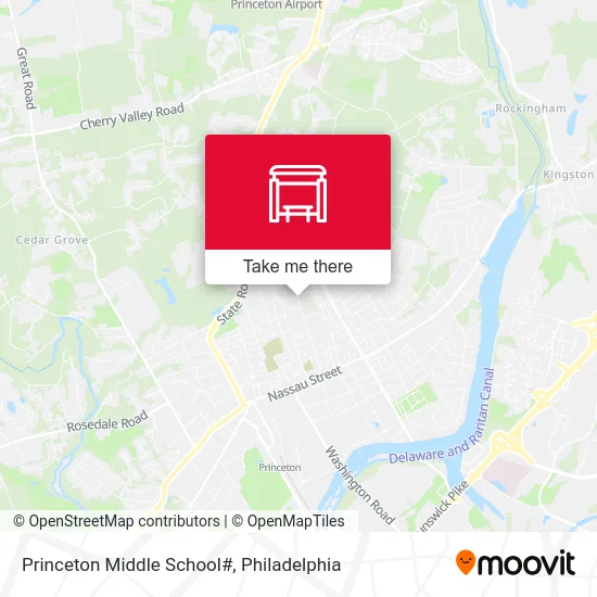 Princeton Middle School# map