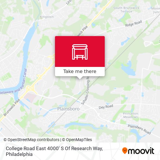 College Road East 4000' S Of Research Way map