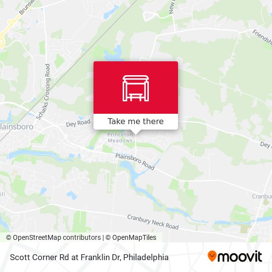 Scott Corner Rd at Franklin Dr map