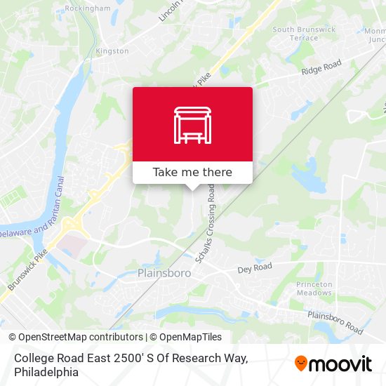 Mapa de College Road East 2500' S Of Research Way
