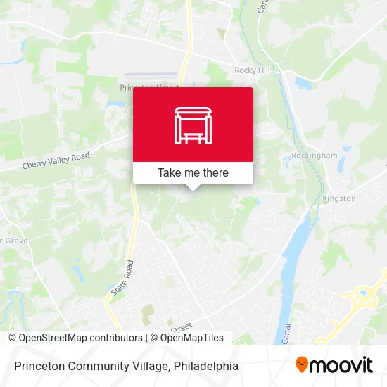 Princeton Community Village map