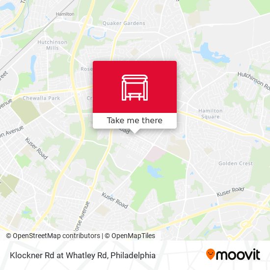 Mapa de Klockner Rd at Whatley Rd