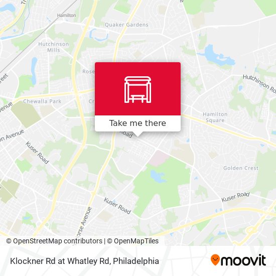 Mapa de Klockner Rd at Whatley Rd