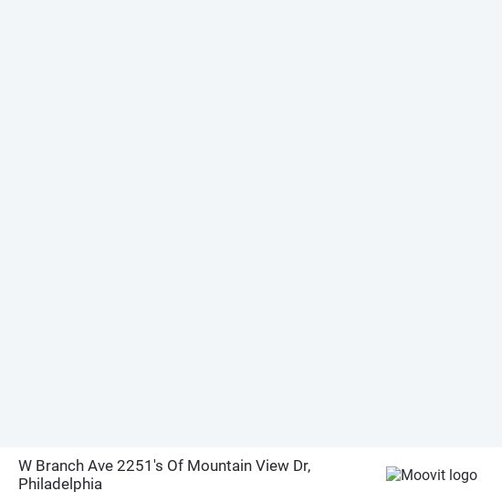 W Branch Ave 2251's Of Mountain View Dr map