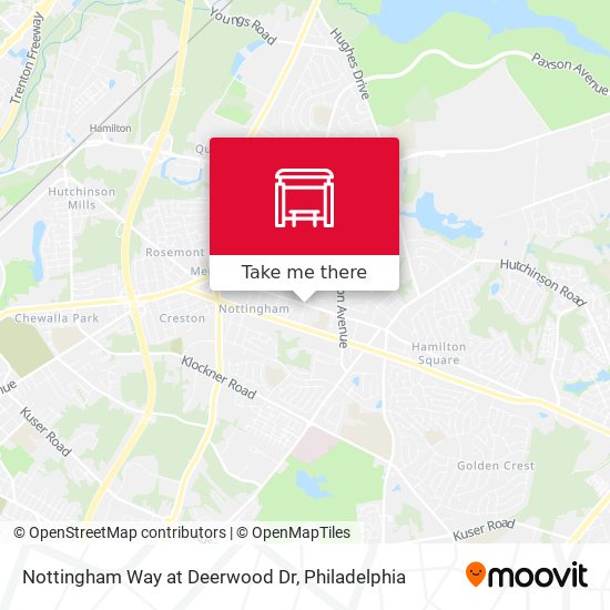 Nottingham Way at Deerwood Dr map
