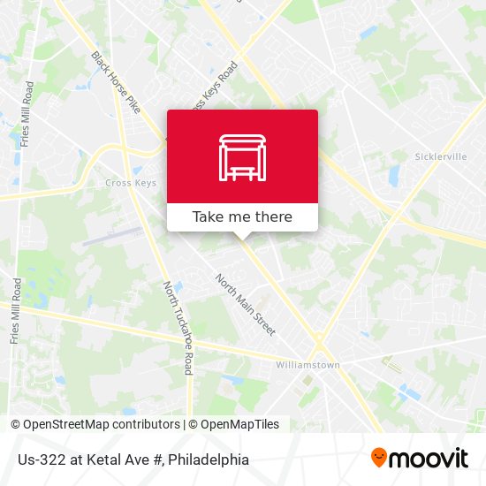 Mapa de Us-322 at Ketal Ave #