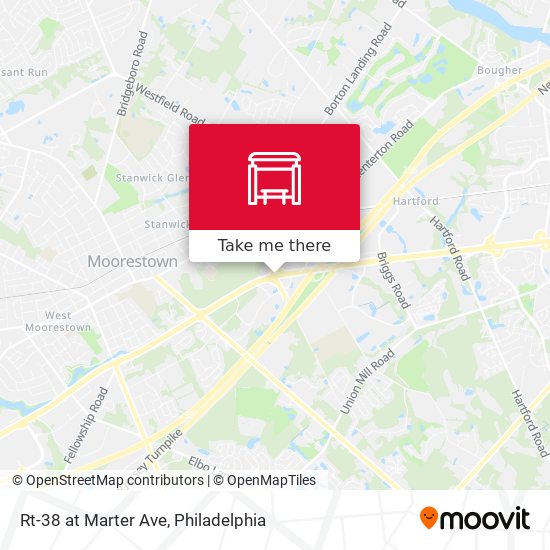 Rt-38 at Marter Ave map