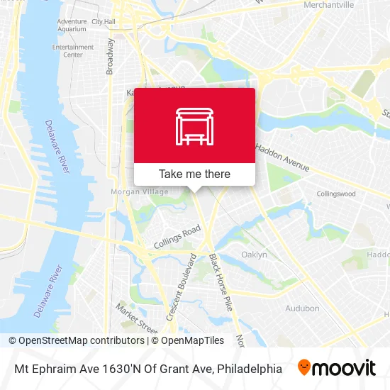 Mt Ephraim Ave 1630'N Of Grant Ave map
