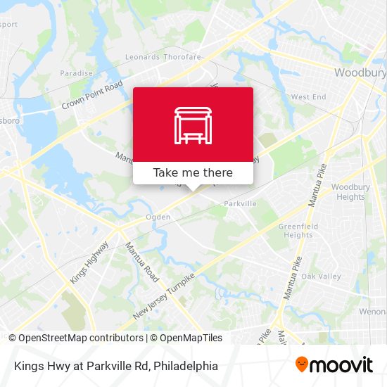 Mapa de Kings Hwy at Parkville Rd
