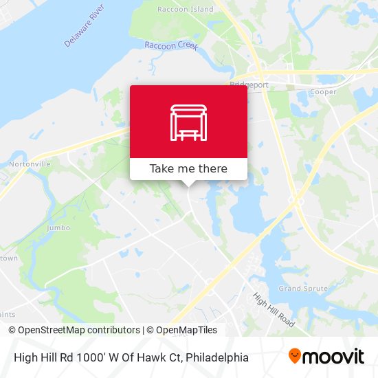 High Hill Rd 1000' W Of Hawk Ct map