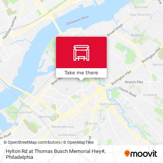 Hylton Rd at Thomas Busch Memorial Hwy# map