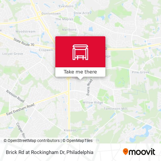 Brick Rd at Rockingham Dr map