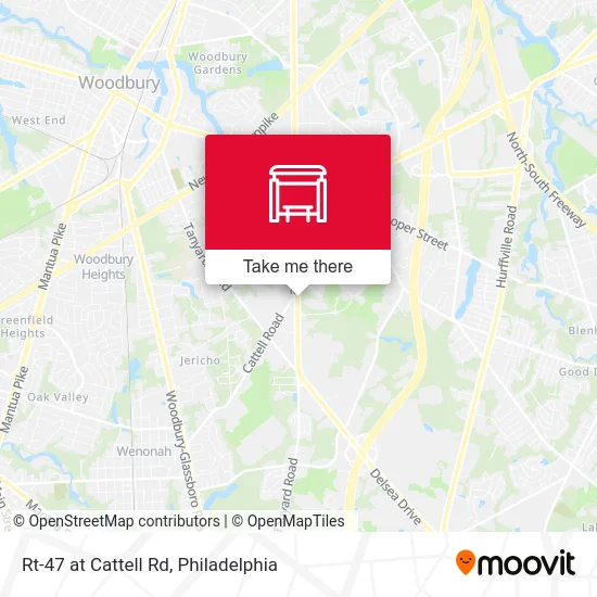 Rt-47 at Cattell Rd map