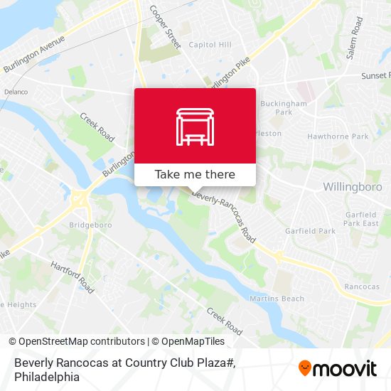 Beverly Rancocas at Country Club Plaza# map