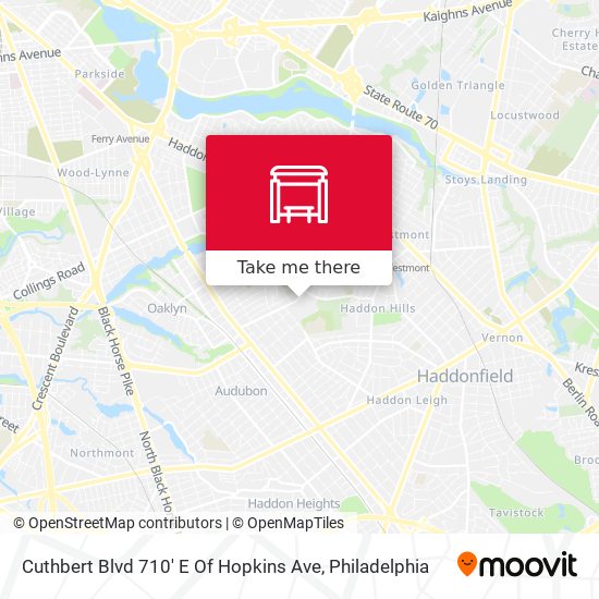 Mapa de Cuthbert Blvd 710' E Of Hopkins Ave