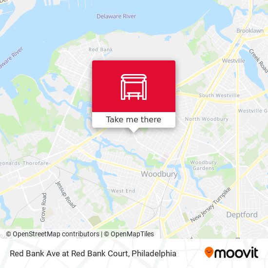Mapa de Red Bank Ave at Red Bank Court