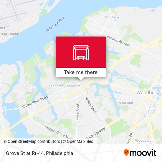 Grove St at Rt-44 map