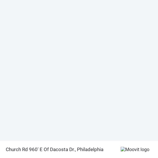 Church Rd 960' E Of Dacosta Dr. map