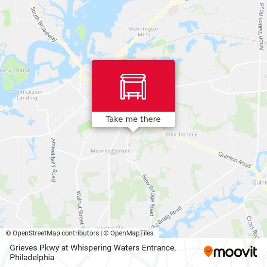 Mapa de Grieves Pkwy at Whispering Waters Entrance