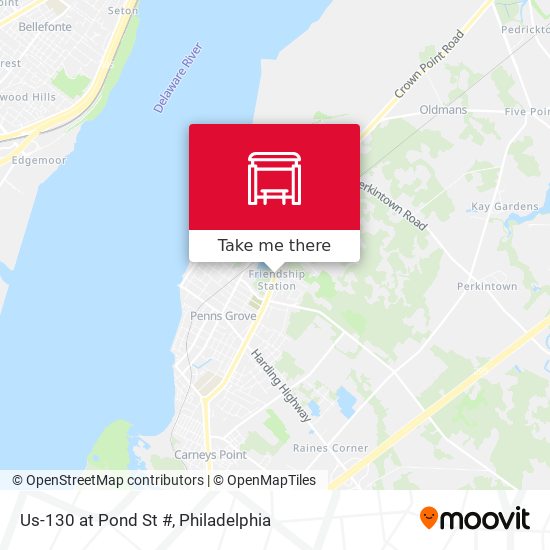 Mapa de Us-130 at Pond St #