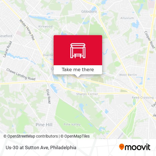 Mapa de Us-30 at Sutton Ave