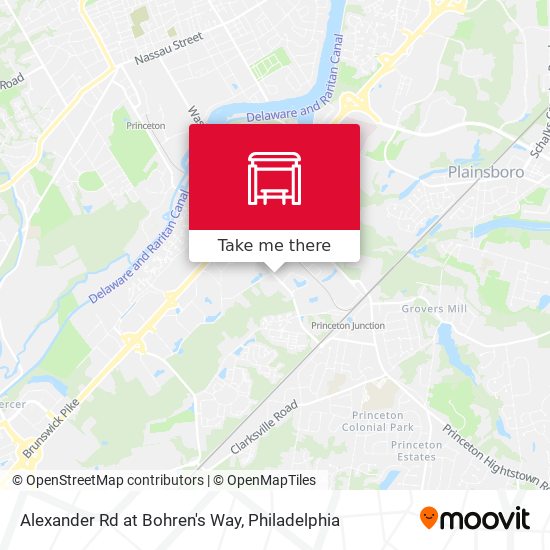 Alexander Rd at Bohren's Way map