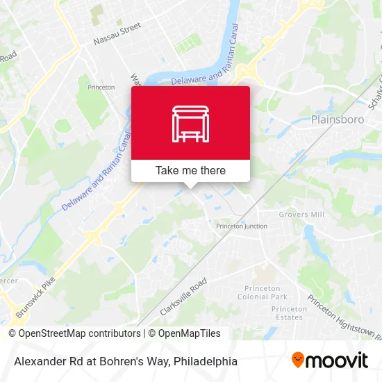 Alexander Rd at Bohren's Way map