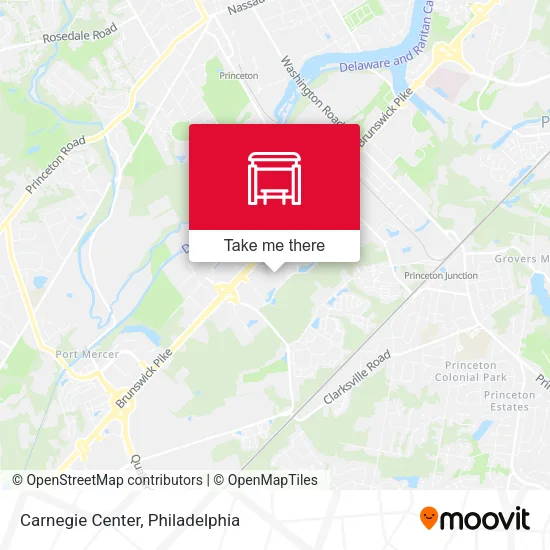 Carnegie Center map