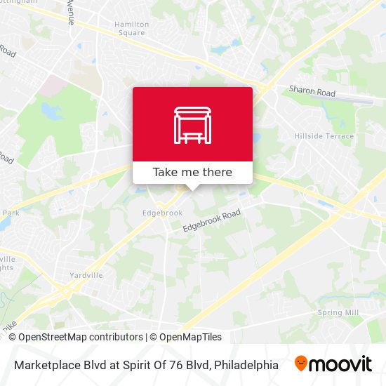 Marketplace Blvd at Spirit Of 76 Blvd map