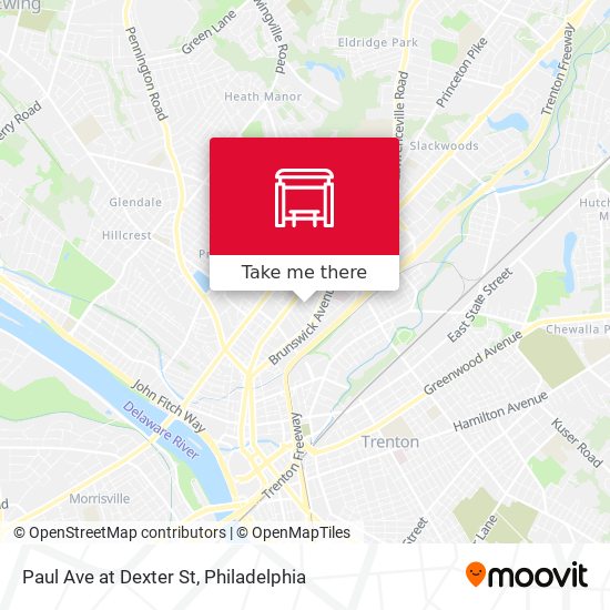 Mapa de Paul Ave at Dexter St