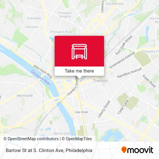 Mapa de Barlow St at S. Clinton Ave