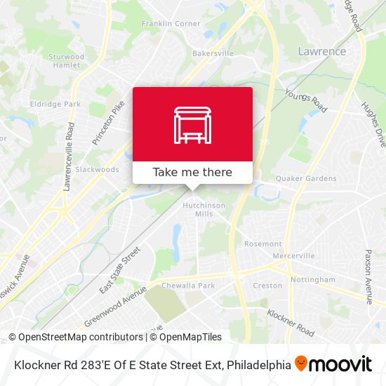 Klockner Rd 283'E Of E State Street Ext map