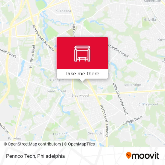 Mapa de Pennco Tech