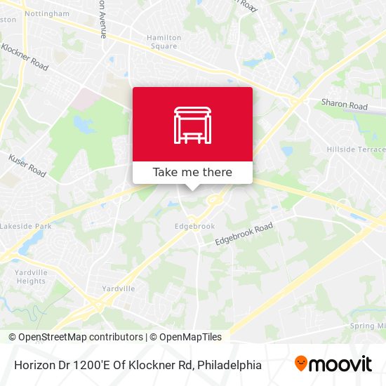 Horizon Dr 1200'E Of Klockner Rd map