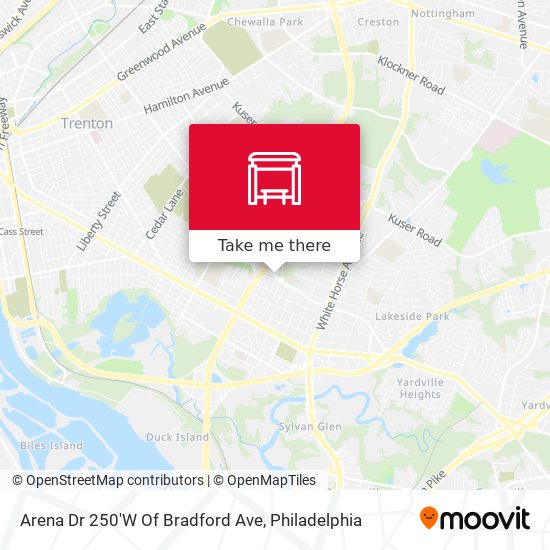 Arena Dr 250'W Of Bradford Ave map