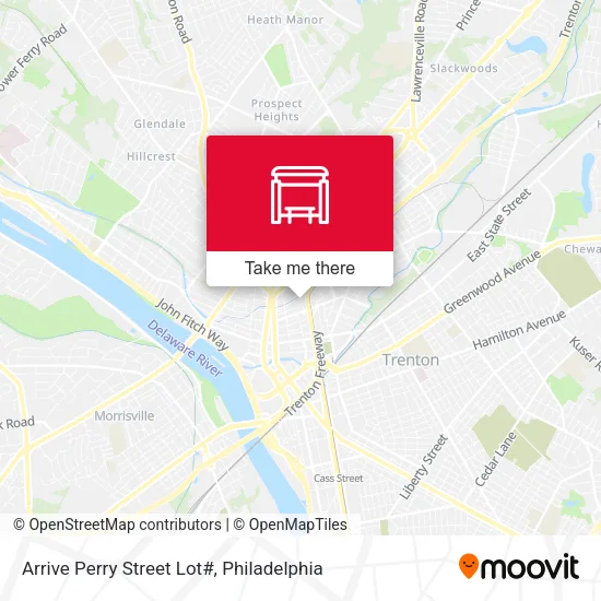 Mapa de Arrive Perry Street Lot#