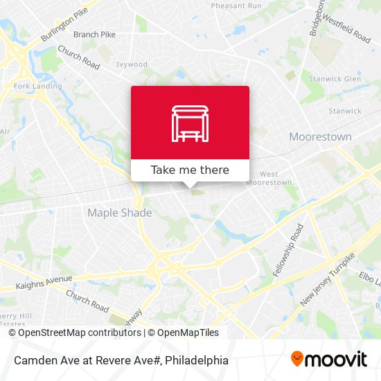 Mapa de Camden Ave at Revere Ave#