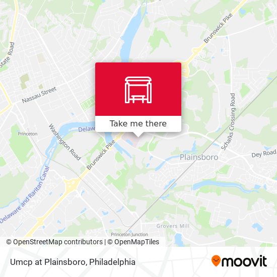 Mapa de Umcp at Plainsboro