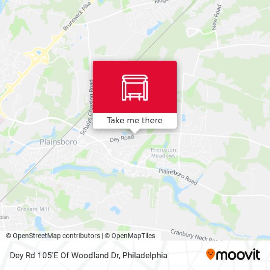 Dey Rd 105'E Of Woodland Dr map
